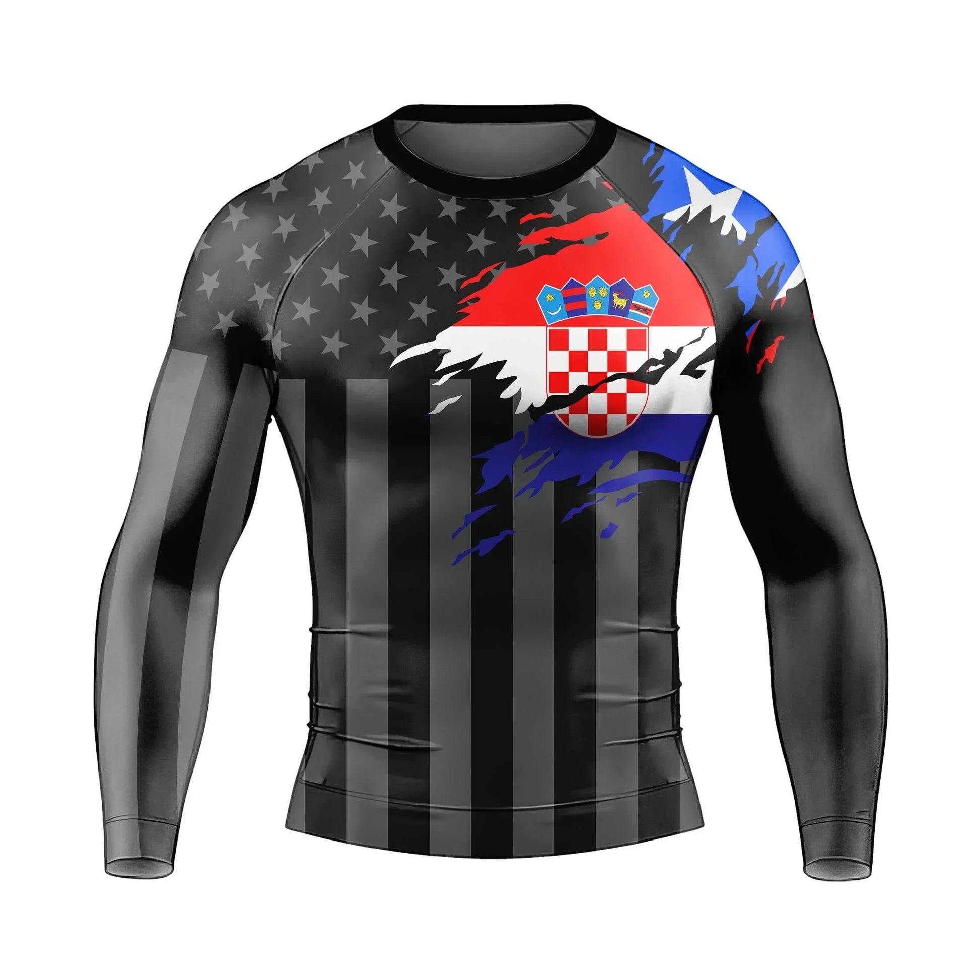 Croatia Phantom Division Rash Guard