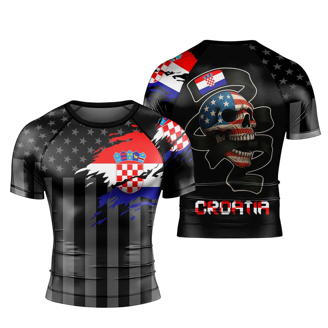 Croatia Phantom Division Rash Guard