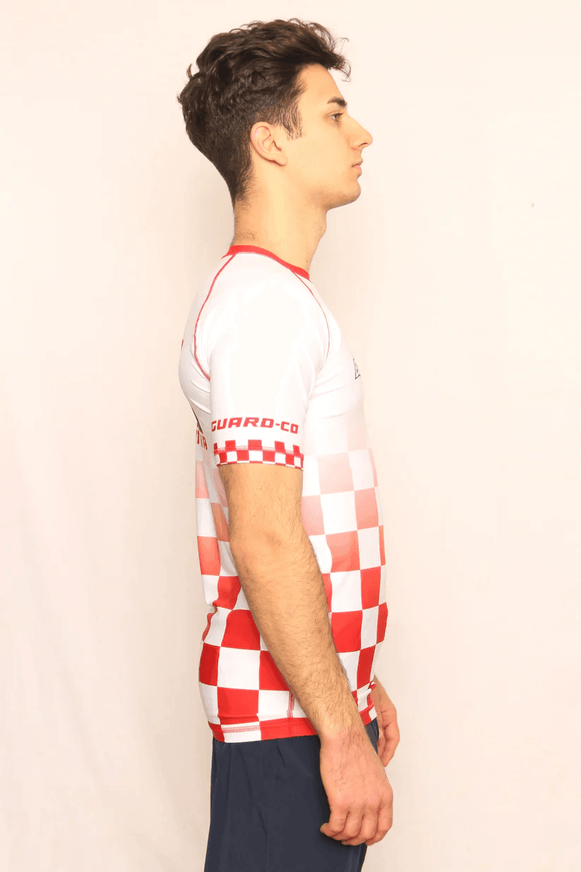 Croatia Short Sleeve Rash Guard