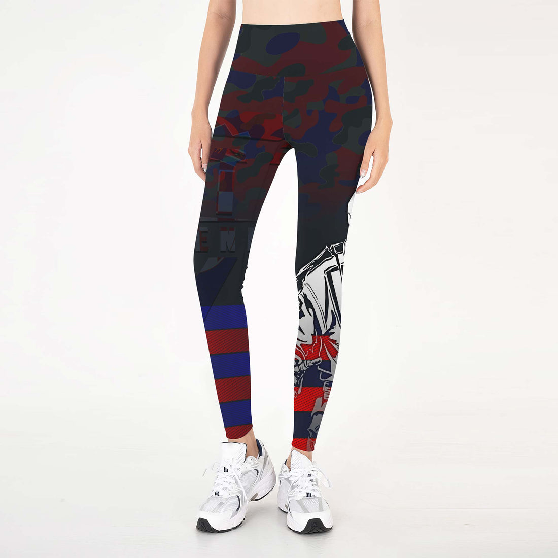 Croatia Skull Fighter Leggings