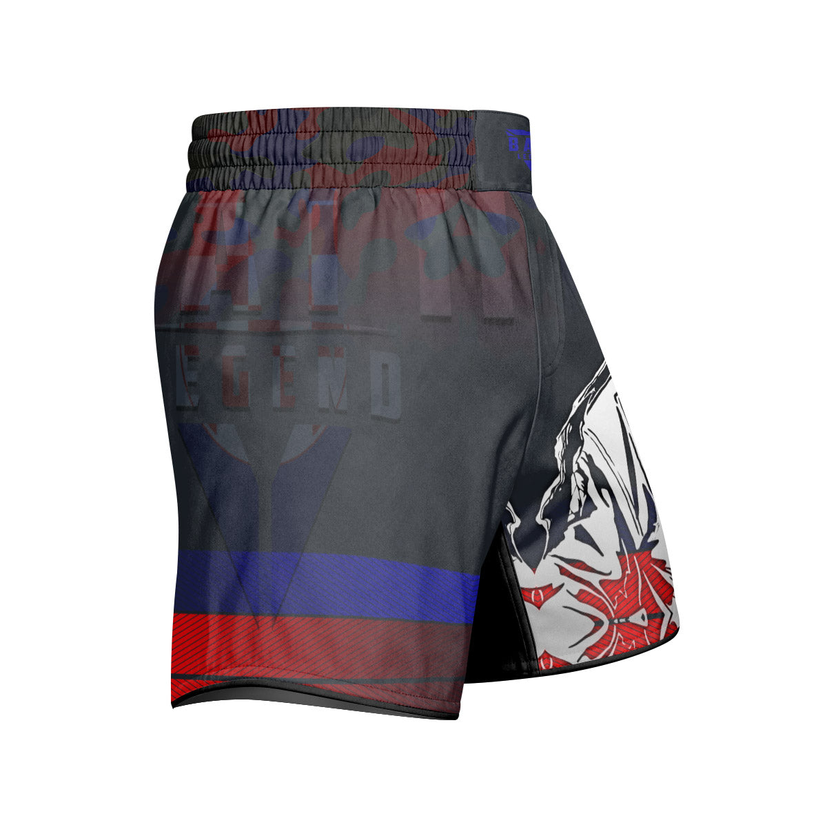 Croatia Skull Fighter Grappling Shorts