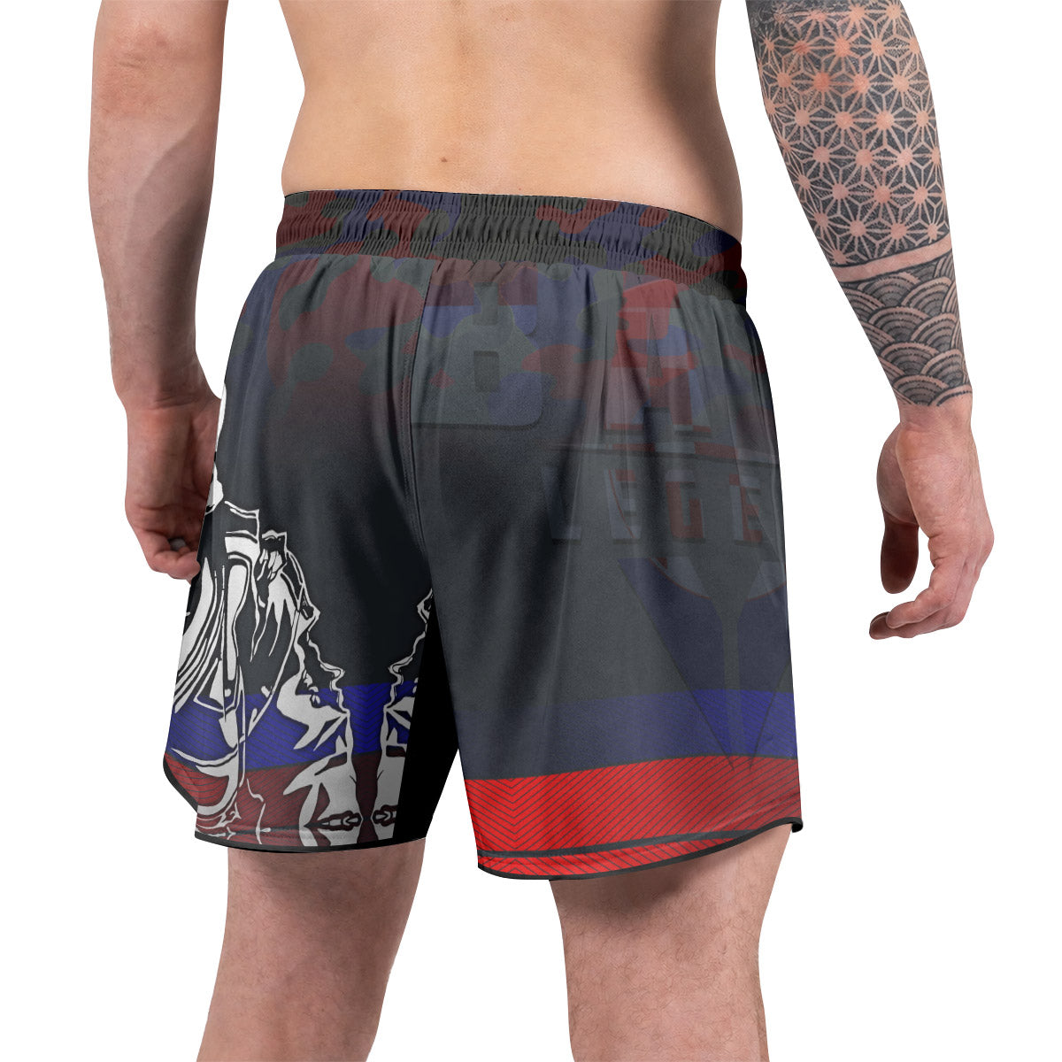 Croatia Skull Fighter Grappling Shorts