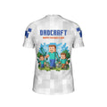 Dadcraft Happy Father's Day Kids Rash Guard