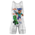 Dadcraft Happy Father's Day Wrestling Singlet