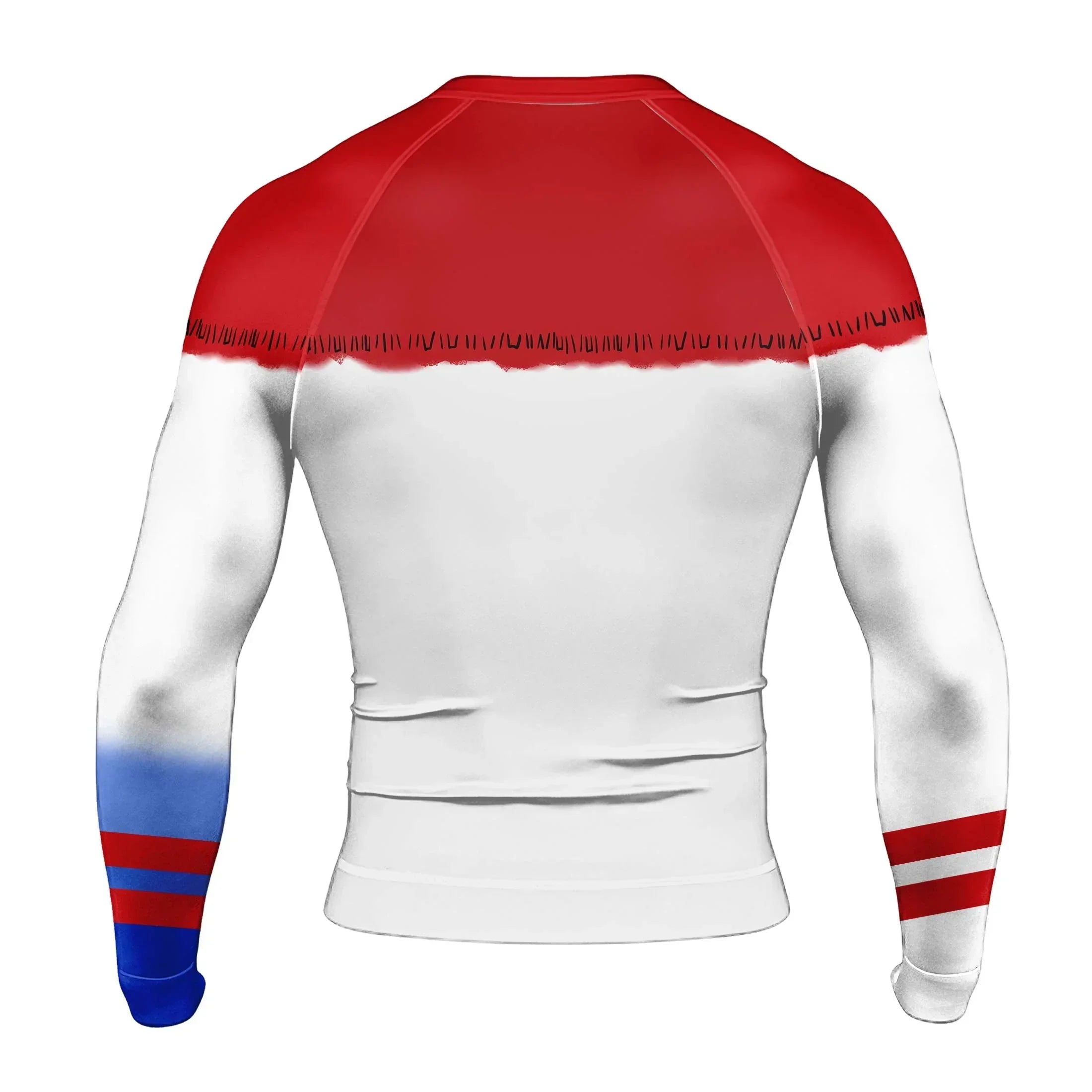 Daddy's Lil Monster Rash Guard | Athletic Compression Shirt