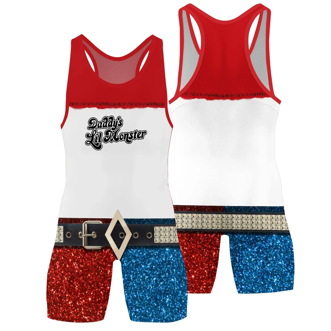 Daddy's Lil Monster Wrestling Singlet