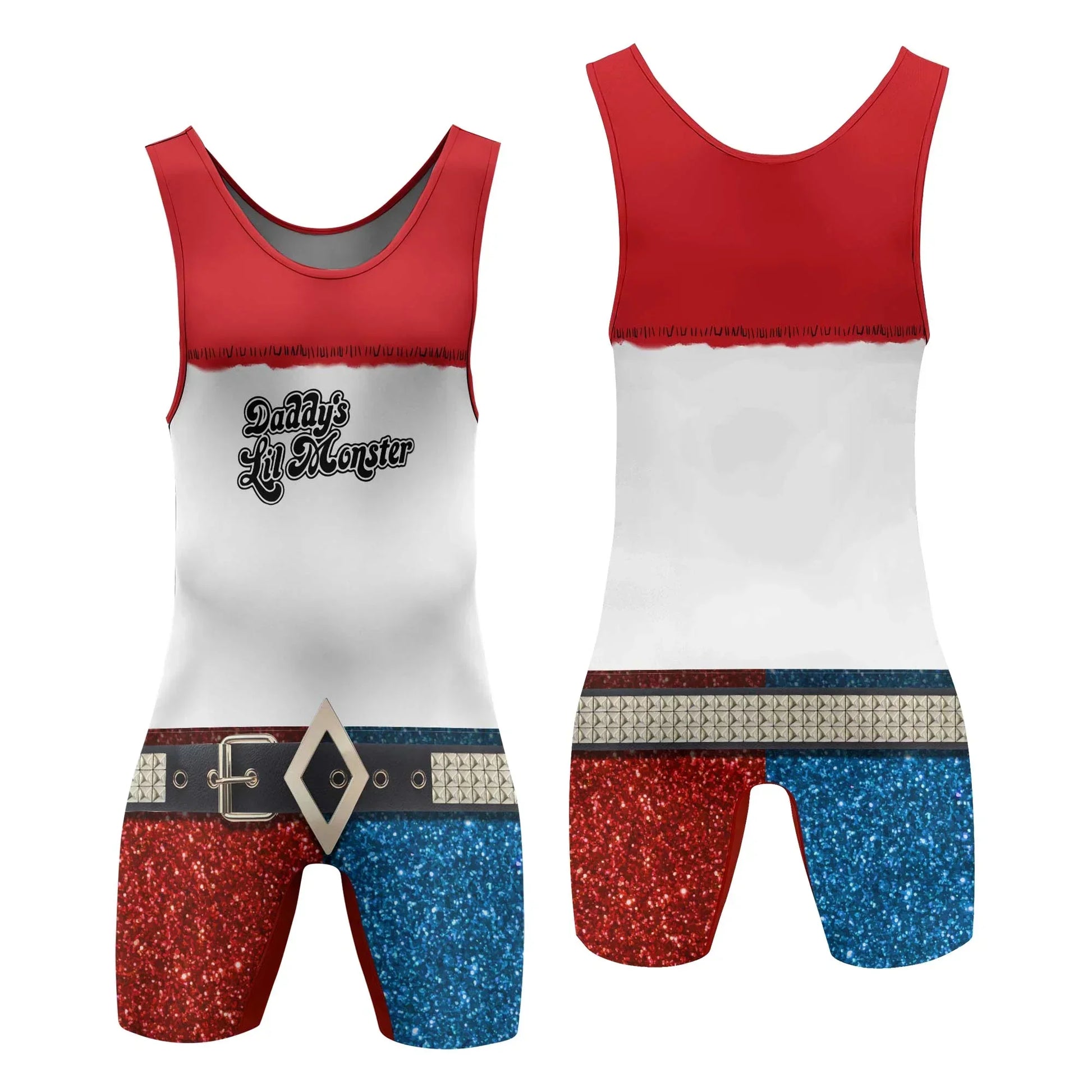 Daddy's Lil Monster Wrestling Singlet