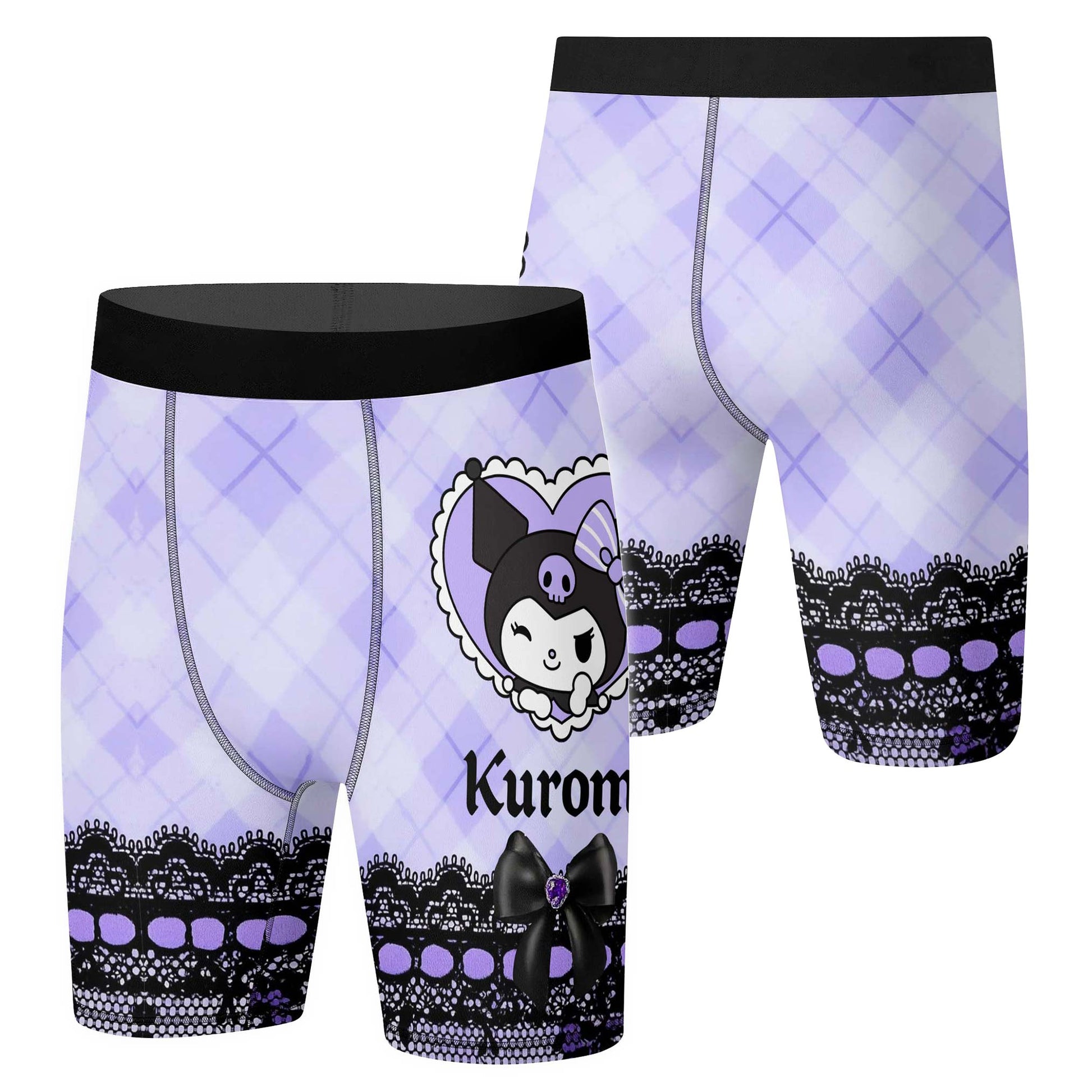 Dark Cutie Kuromi Compression Shorts