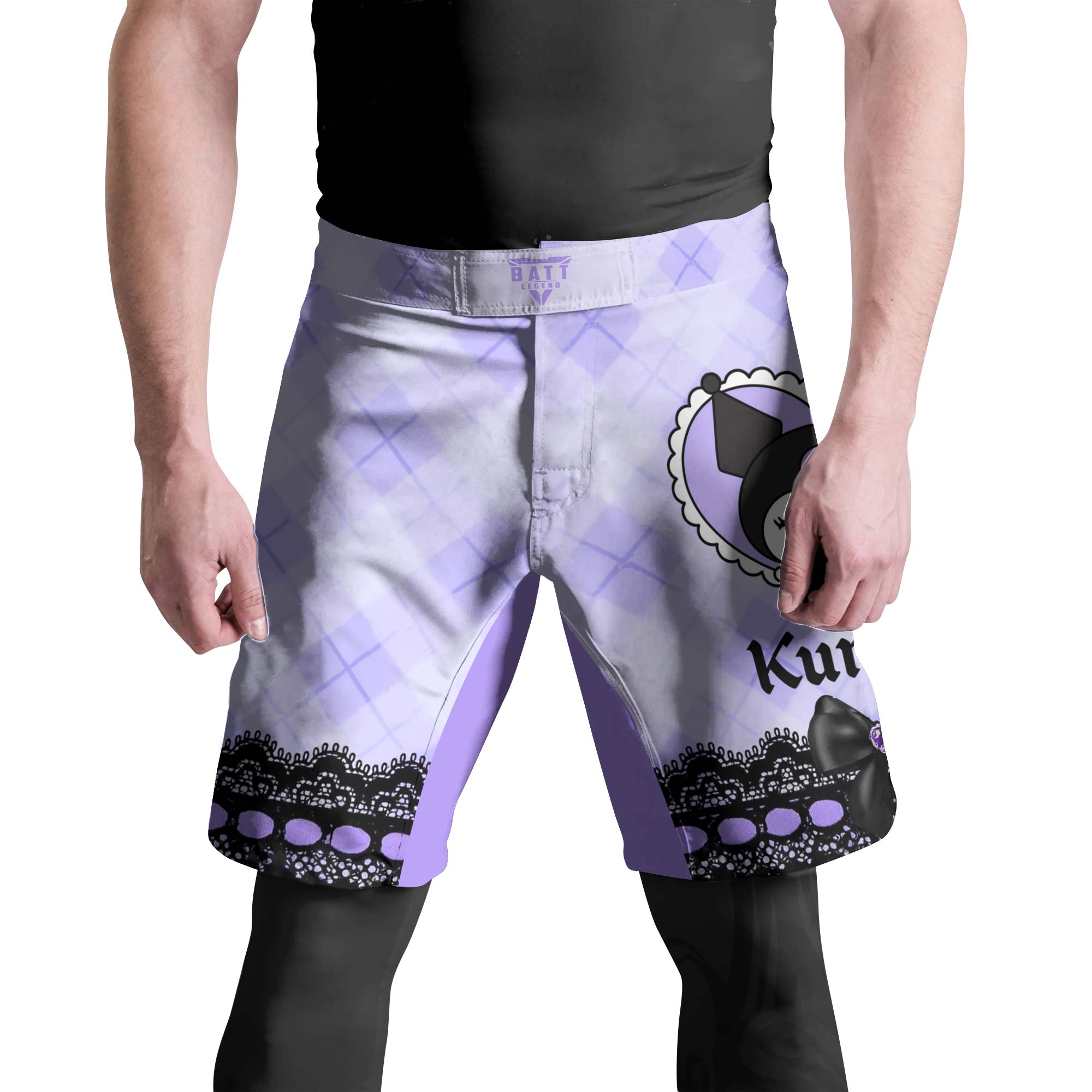Dark Cutie Kuromi Fight Shorts