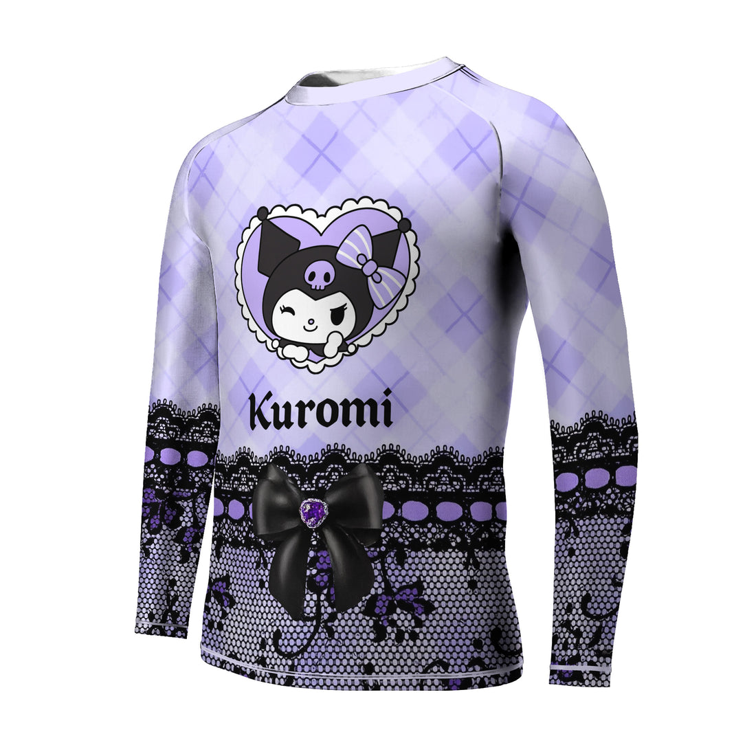Dark Cutie Kuromi Kids Rash Guard