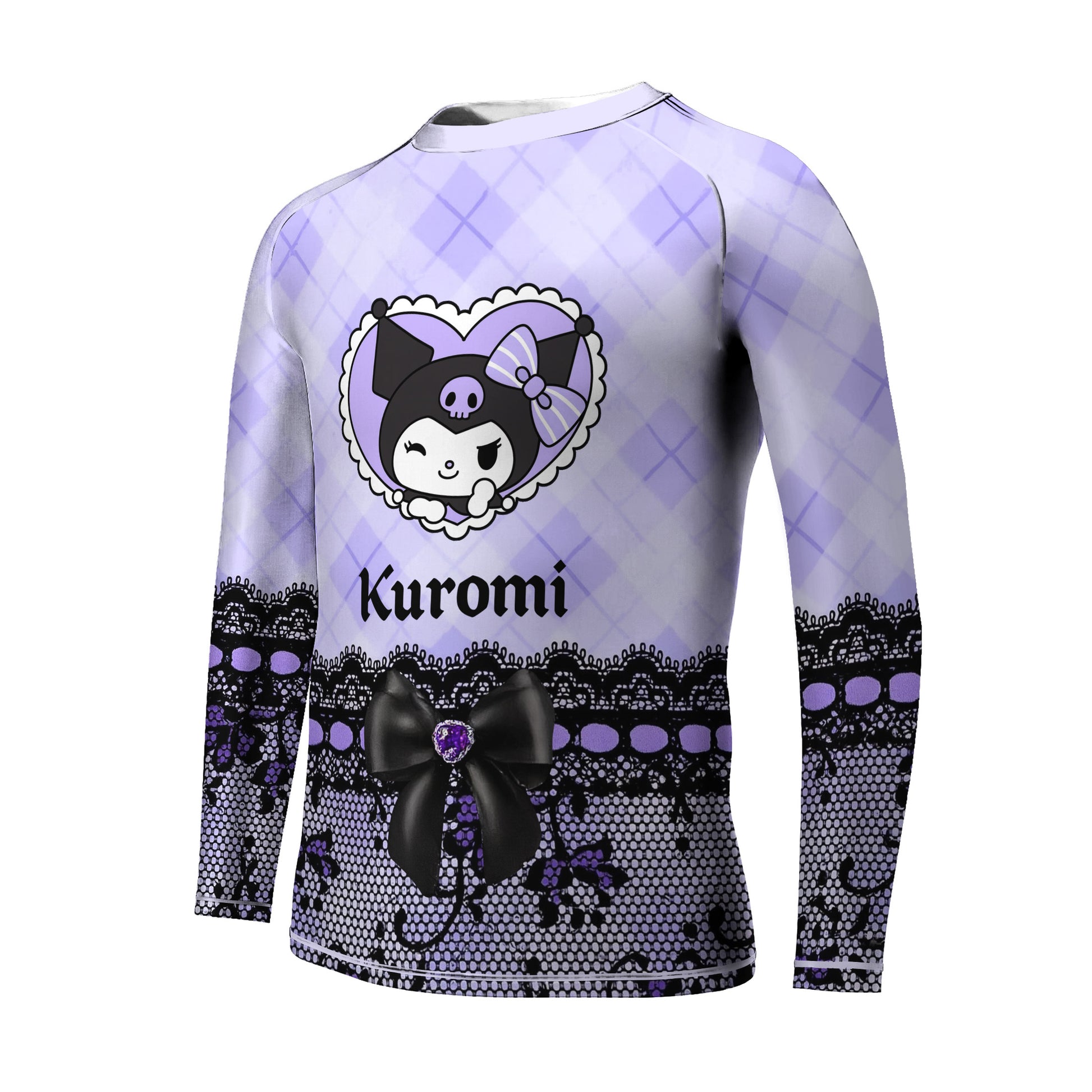 Dark Cutie Kuromi Kids Rash Guard