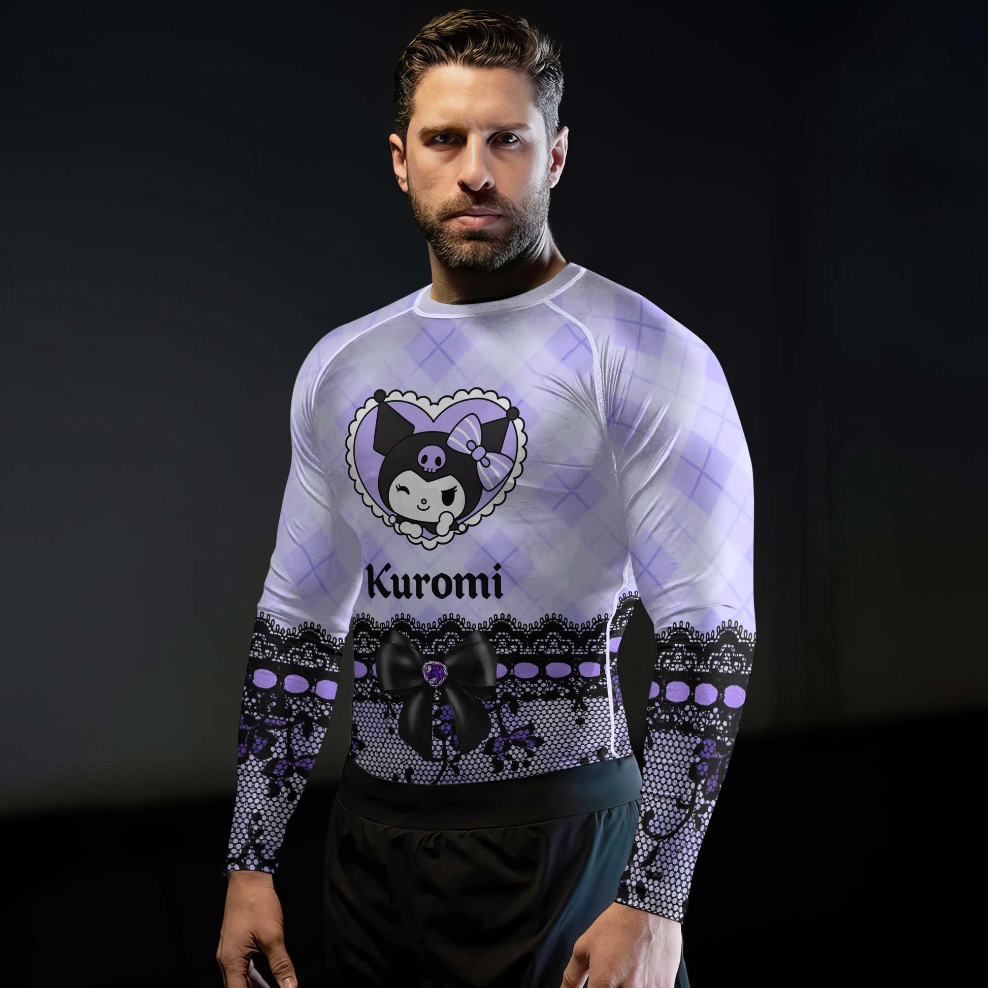 Dark Cutie Kuromi Rash Guard