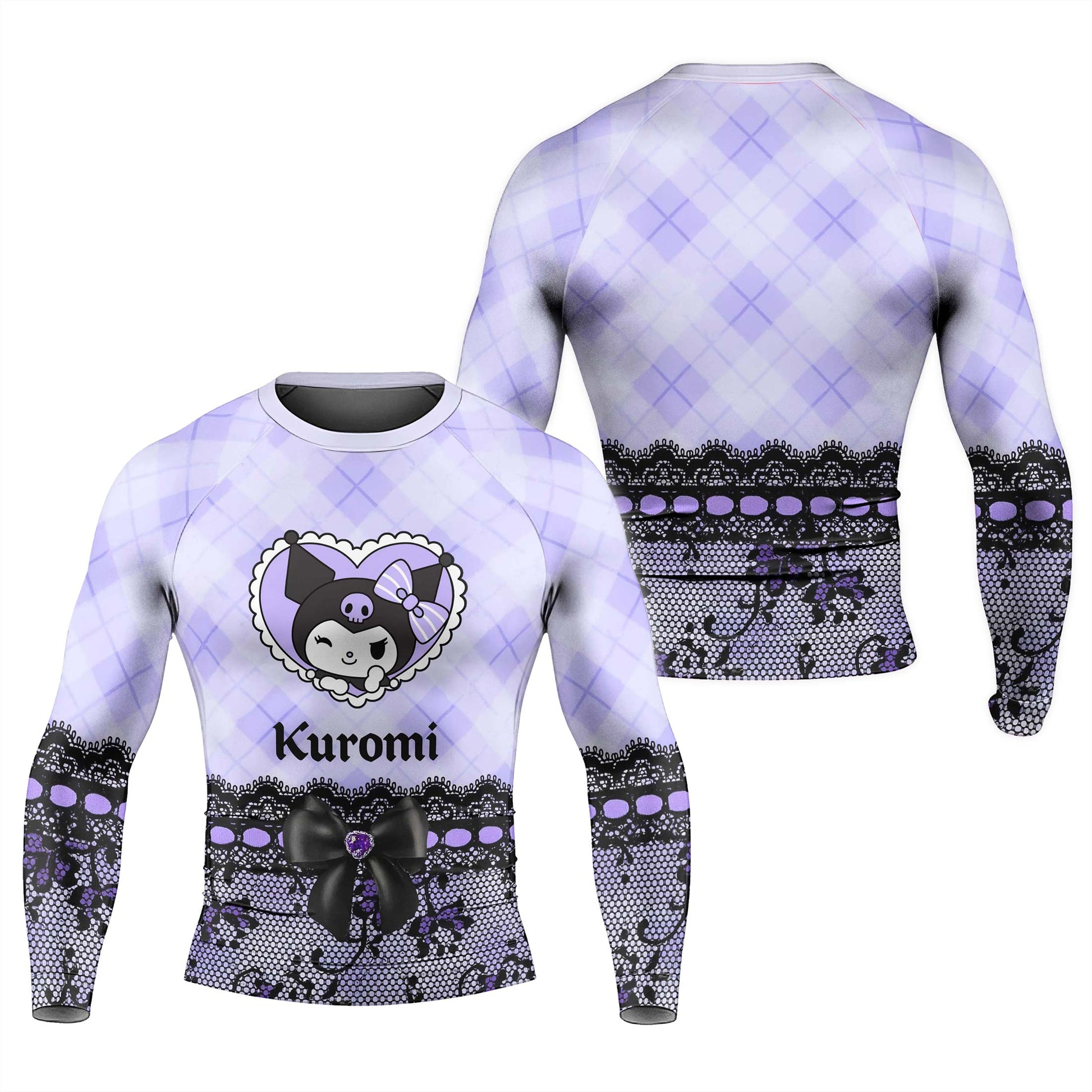 Dark Cutie Kuromi Rash Guard