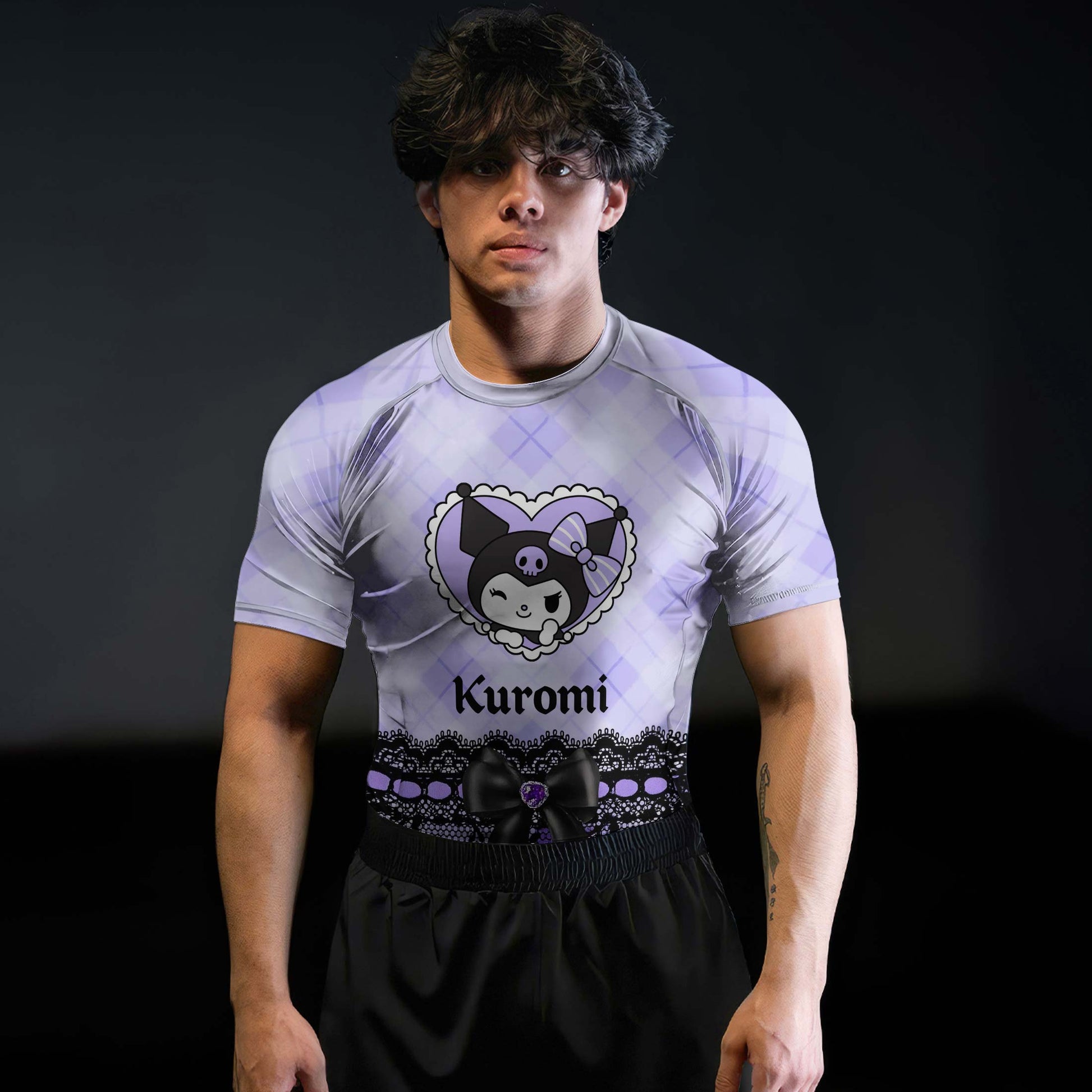 Dark Cutie Kuromi Rash Guard