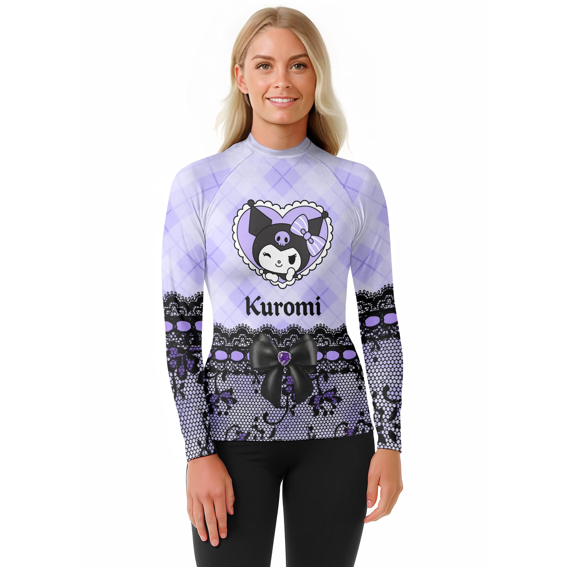 Dark Cutie Kuromi Rash Guard