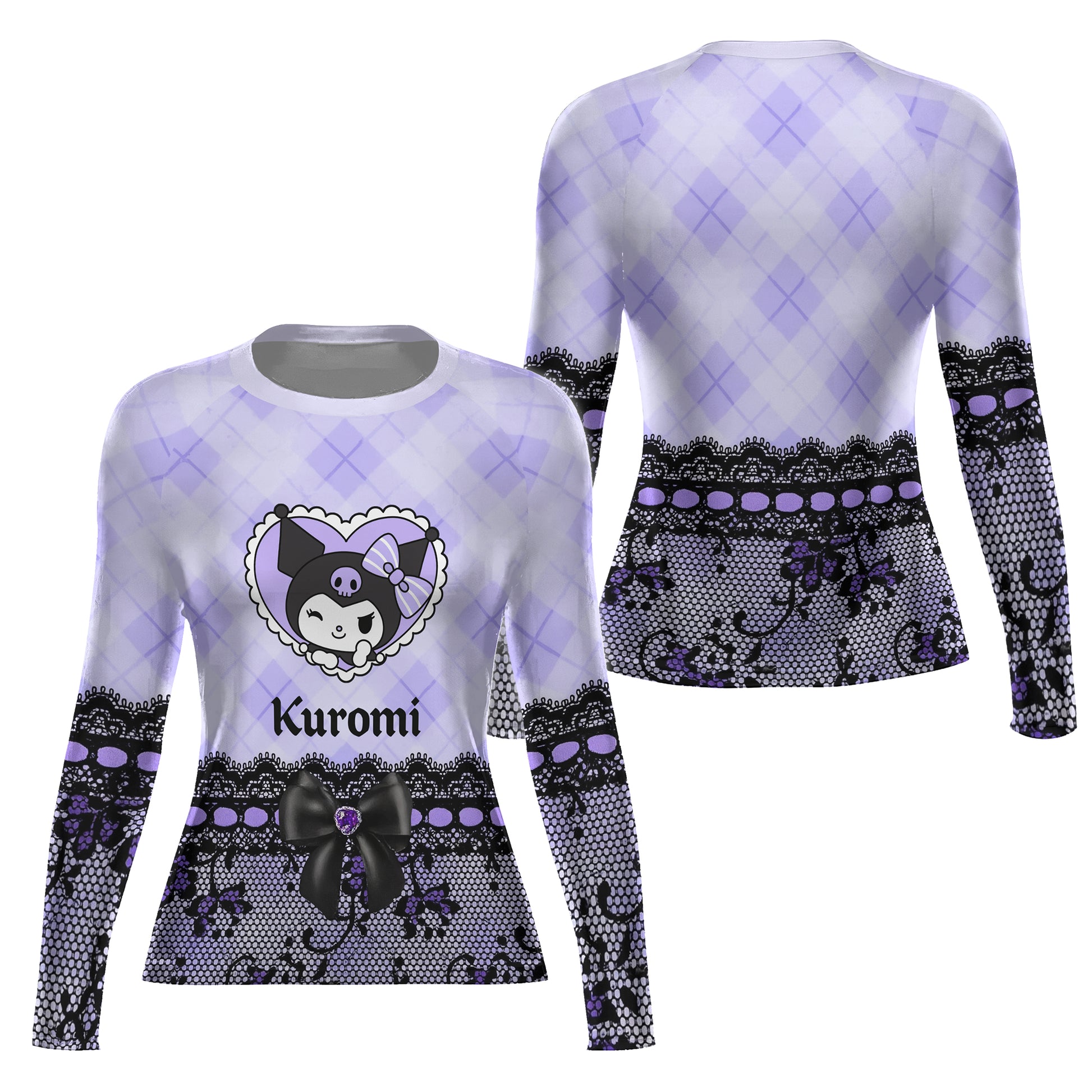 Dark Cutie Kuromi Rash Guard