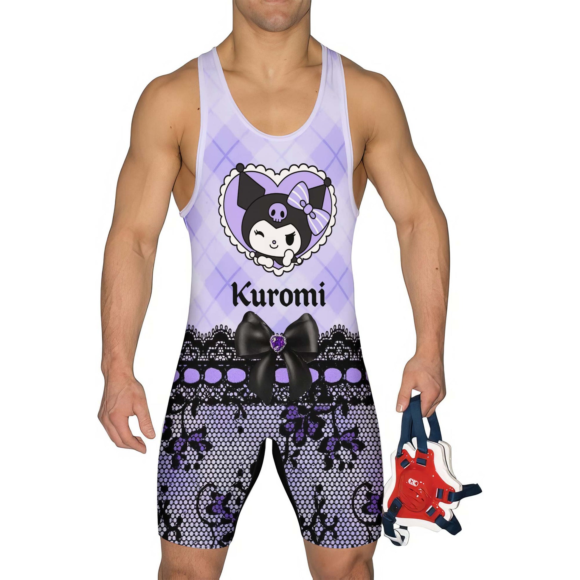 Dark Cutie Kuromi Wrestling Singlet