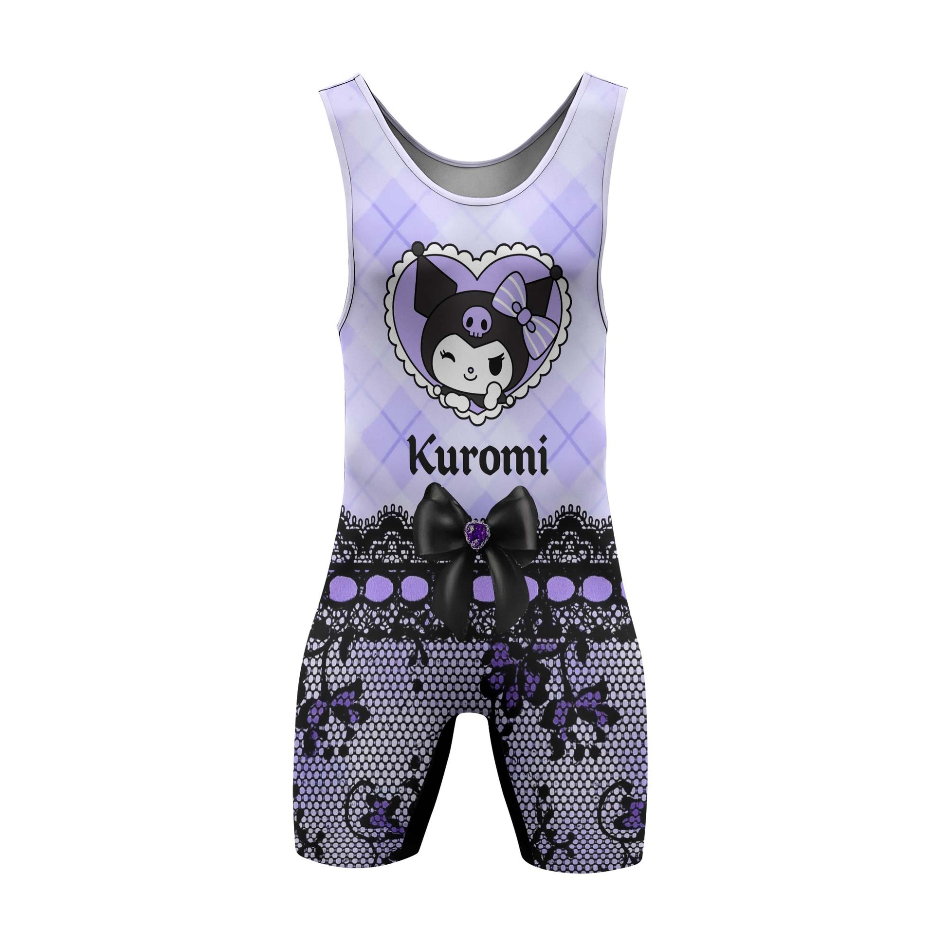 Dark Cutie Kuromi Wrestling Singlet