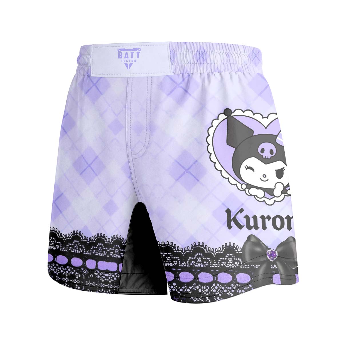 Dark Cutie Kuromi Grappling Shorts