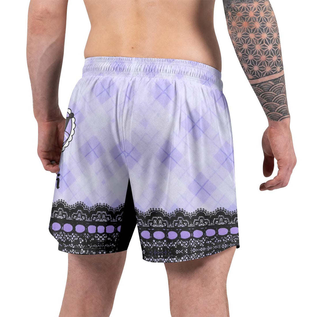 Dark Cutie Kuromi Grappling Shorts