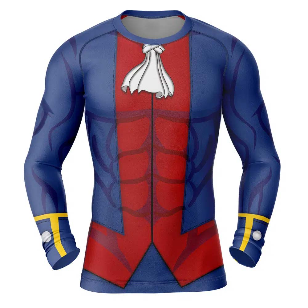 Darkstalkers Dimitri Maximoff Long Sleeve Rash Guard