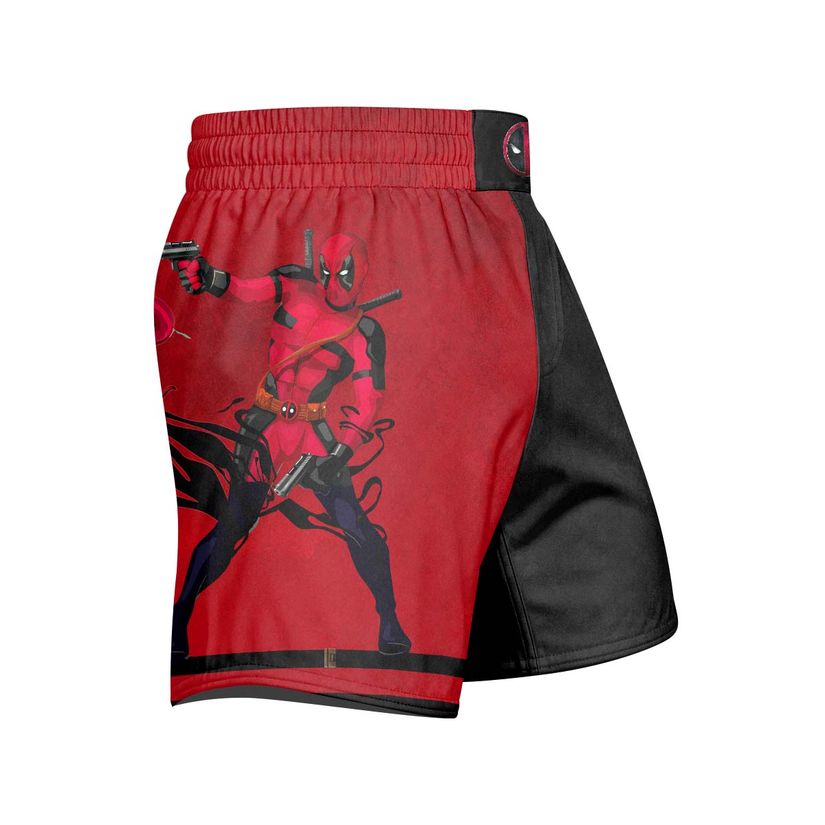 Deadpool And Venom  Grappling Shorts
