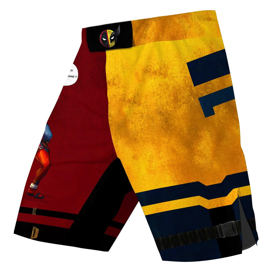 Deadpool And Wolverine Best Friend Choke Fight Shorts