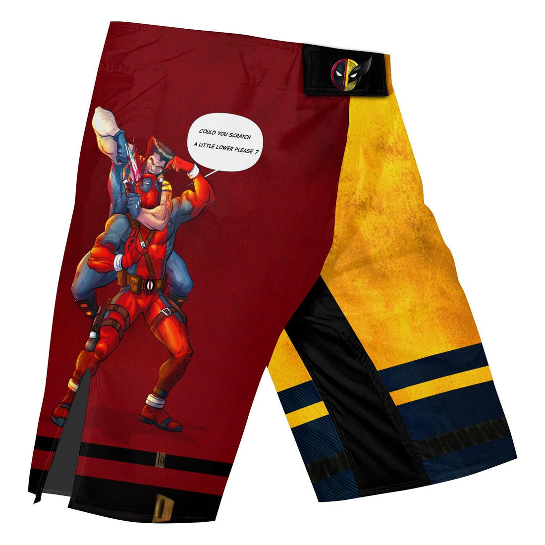 Deadpool And Wolverine Best Friend Choke Fight Shorts