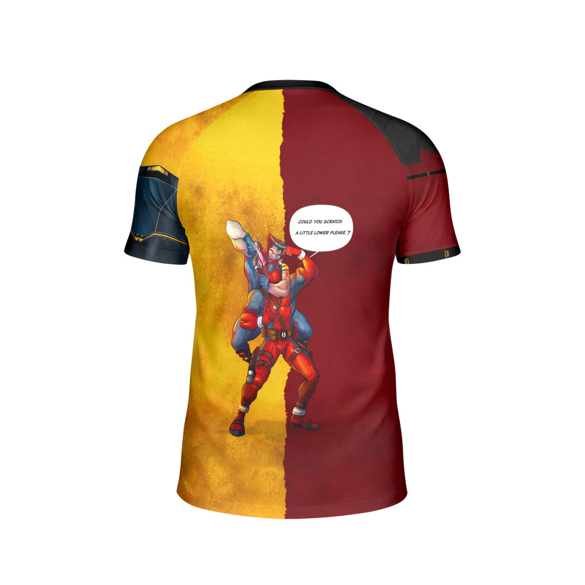 Deadpool And Wolverine Best Friend Choke Kids Rash Guard