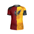 Deadpool And Wolverine Best Friend Choke Kids Rash Guard