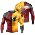 Deadpool And Wolverine Best Friend Choke Rash Guard