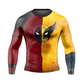 Deadpool And Wolverine Best Friend Choke Rash Guard