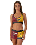 Deadpool And Wolverine Best Friend Choke Women's Workout Set