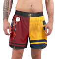 Deadpool And Wolverine Best Friend Choke Grappling Shorts