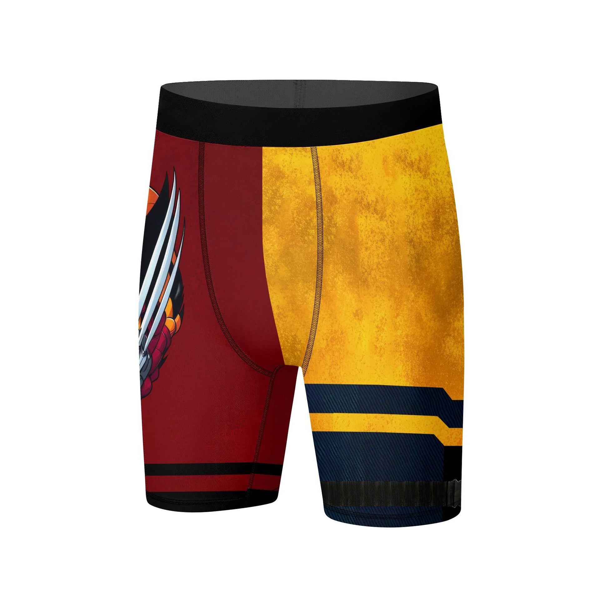 Deadpool And Wolverine Best Friend Dual Compression Shorts