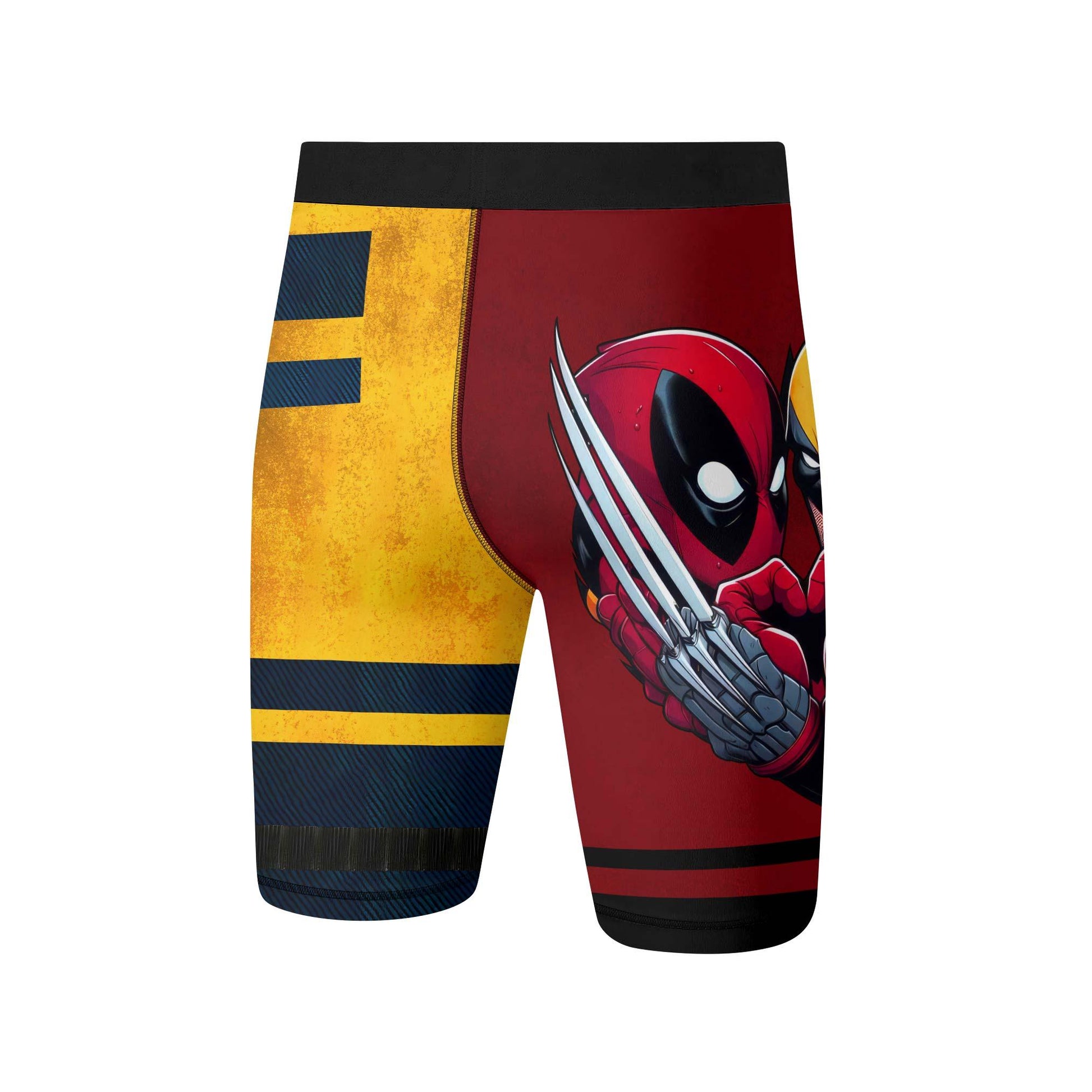 Deadpool And Wolverine Best Friend Dual Compression Shorts