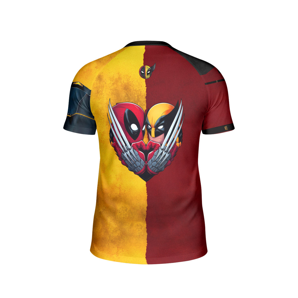 Deadpool And Wolverine Best Friend Dual Kids Rash Guard