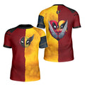 Deadpool And Wolverine Best Friend Dual Kids Rash Guard