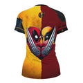 Deadpool And Wolverine Best Friend Dual Rash Guard