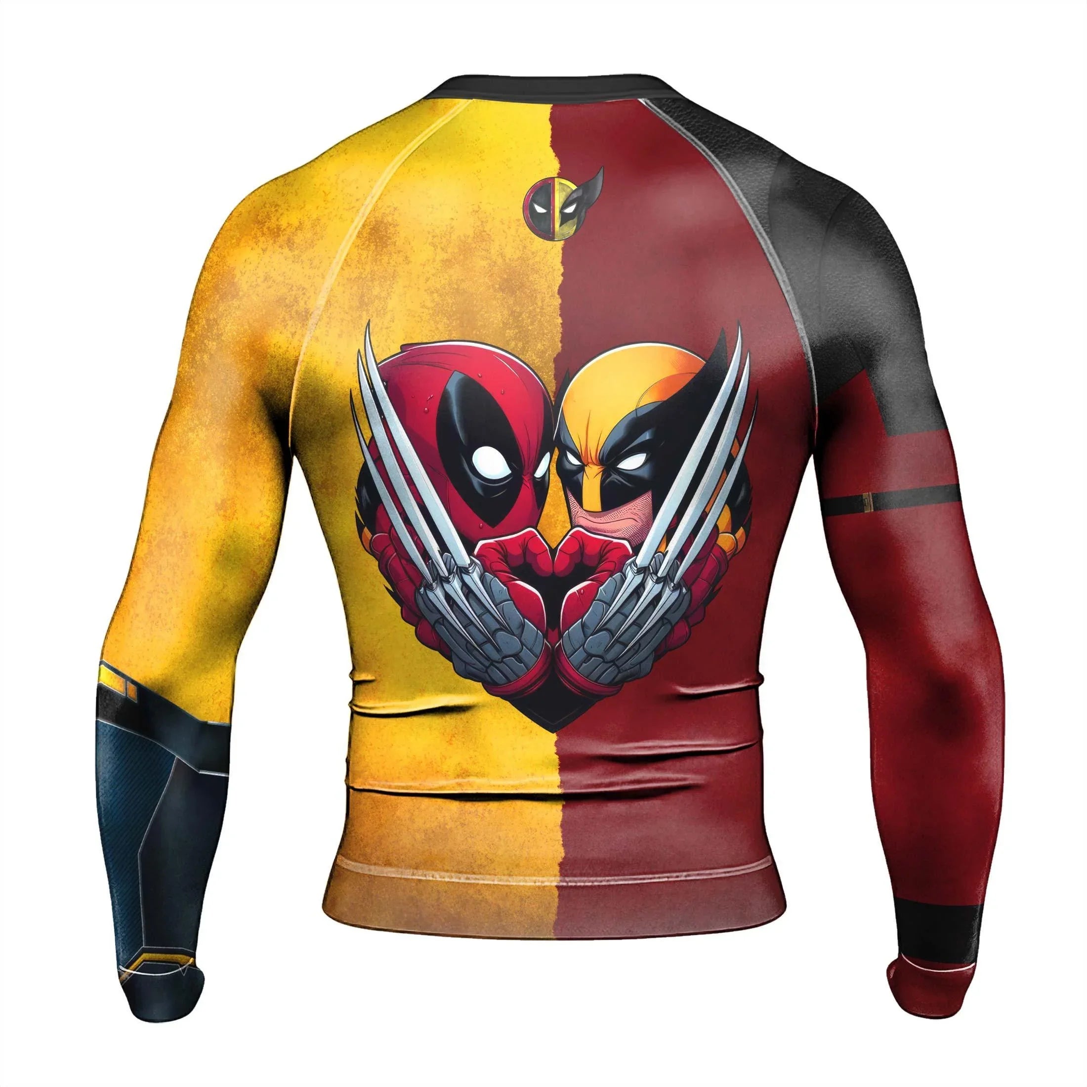 Deadpool And Wolverine Best Friend Dual Rash Guard | Rash Guard