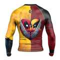 Deadpool And Wolverine Best Friend Dual Rash Guard