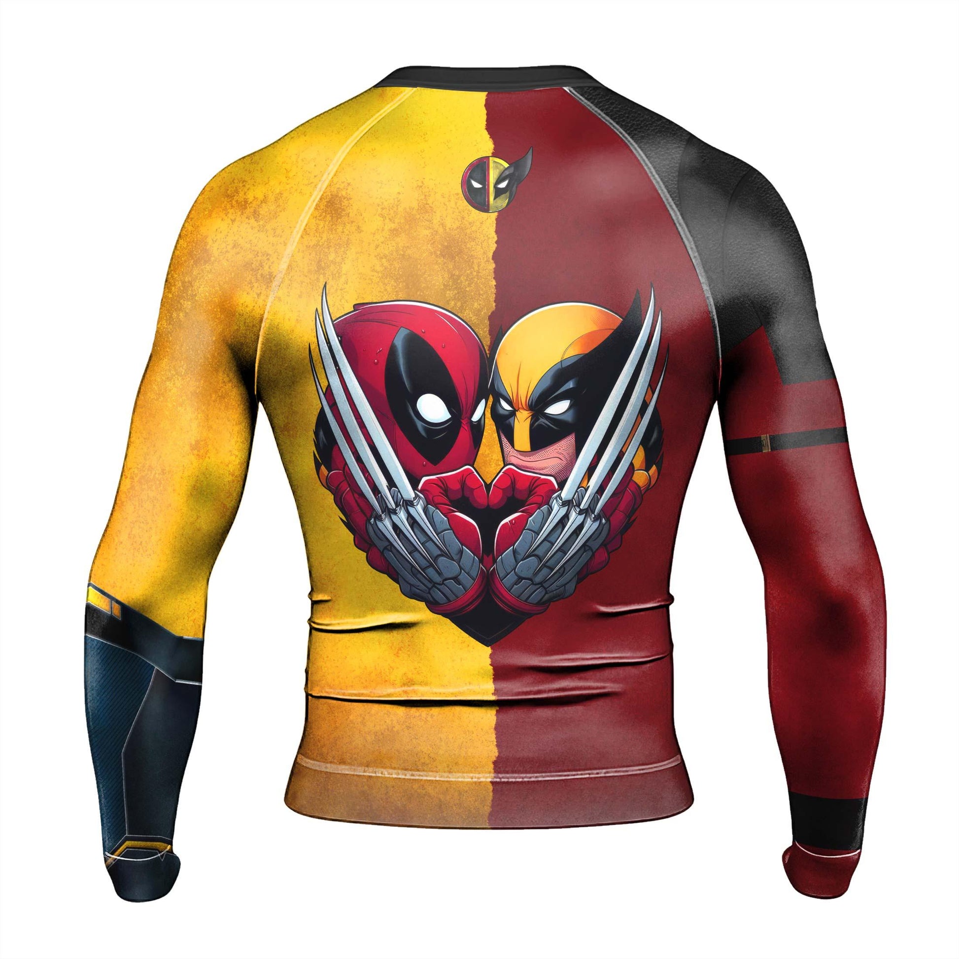 Deadpool And Wolverine Best Friend Dual Rash Guard