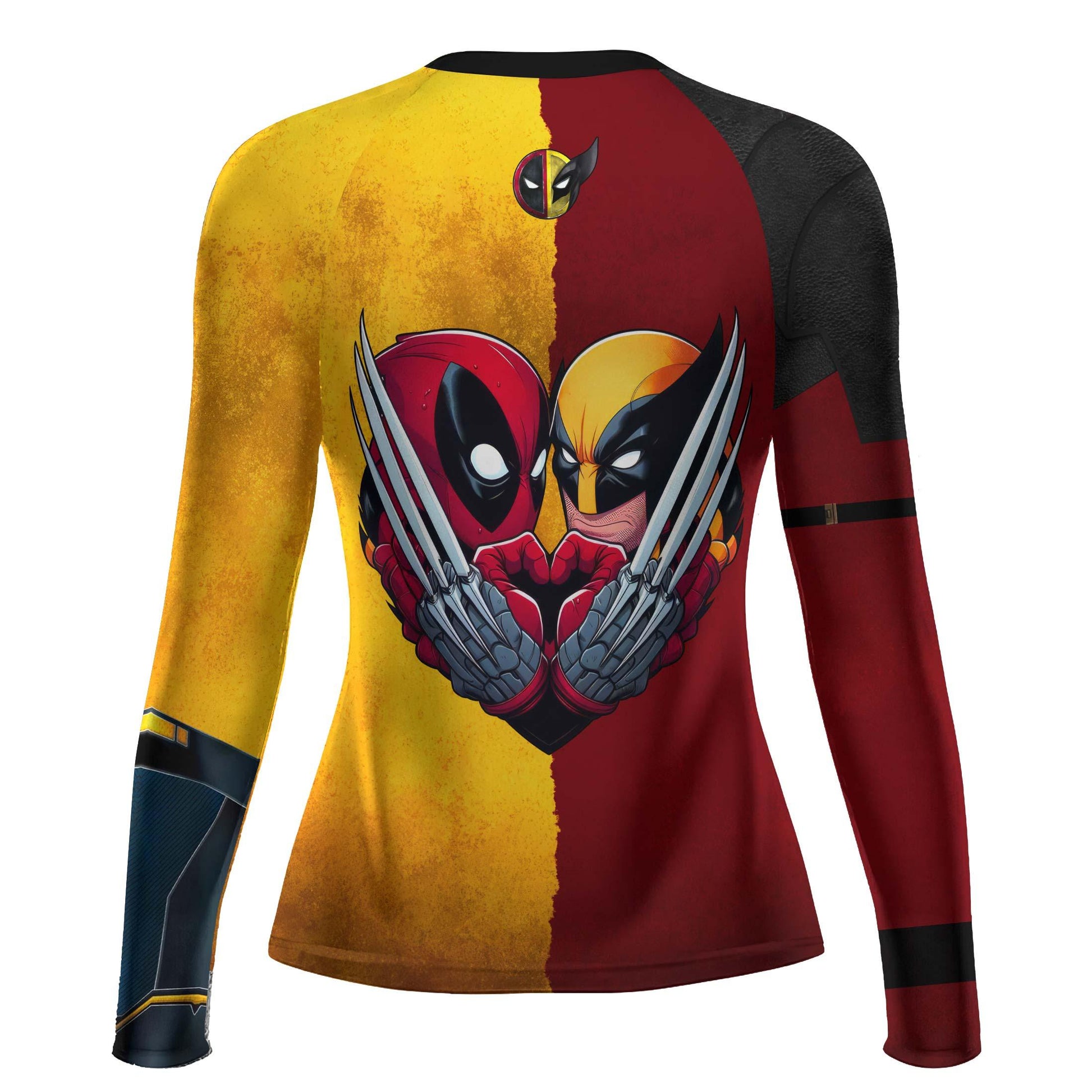 Deadpool And Wolverine Best Friend Dual Rash Guard