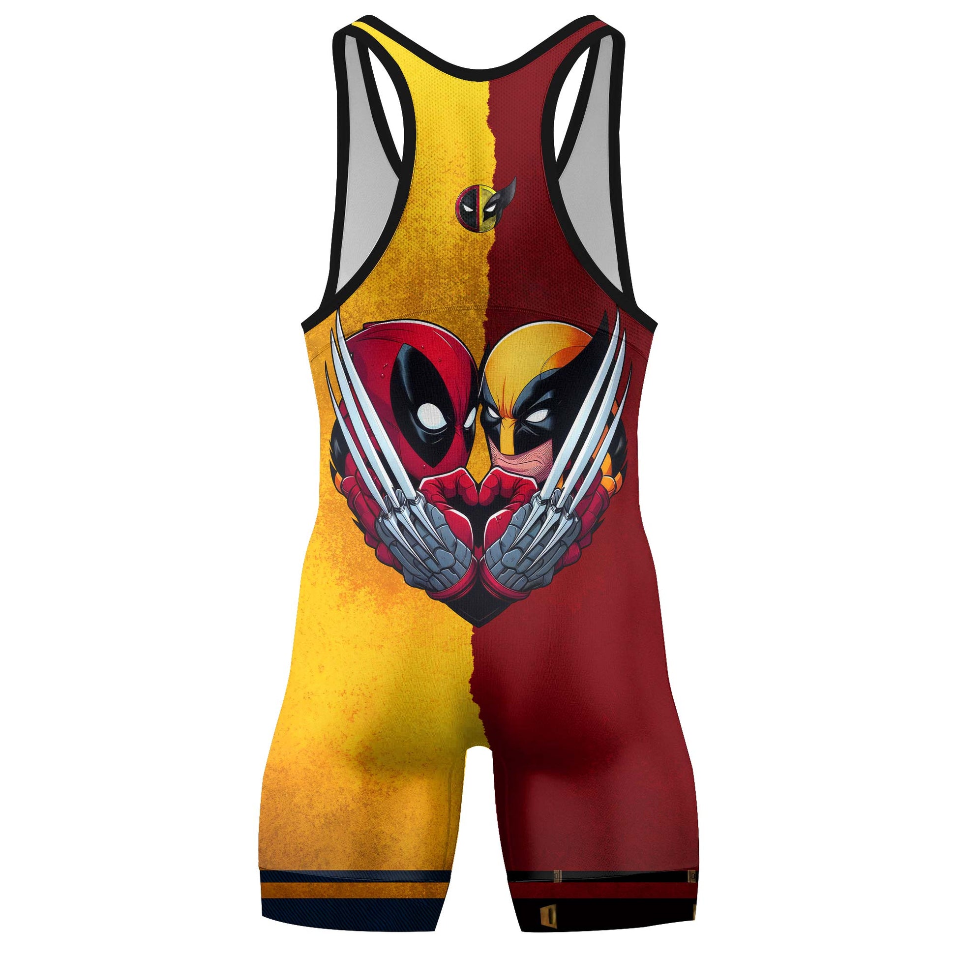 Deadpool And Wolverine Best Friend Dual Wrestling Singlets