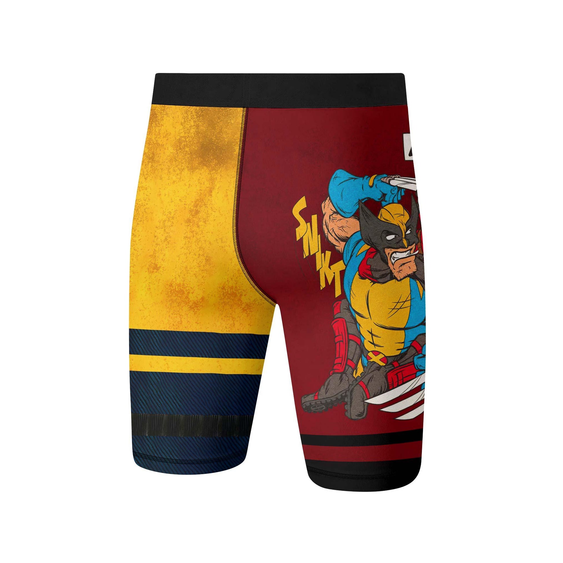 Deadpool And Wolverine Let Roll Together Compression Shorts