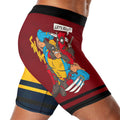 Deadpool And Wolverine Let Roll Together Compression Shorts