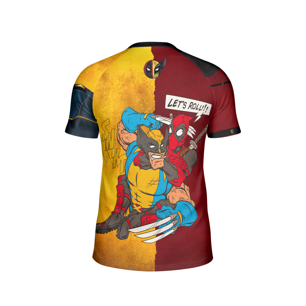 Deadpool And Wolverine Let Roll Together Kids Rash Guard