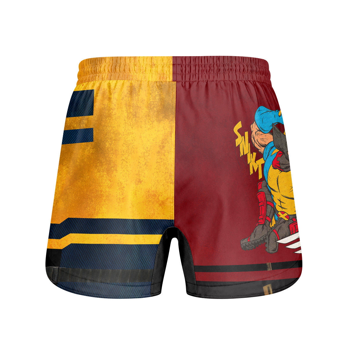 Deadpool And Wolverine Let Roll Together Grappling Shorts