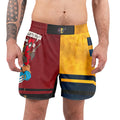 Deadpool And Wolverine Let Roll Together Grappling Shorts