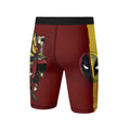 Deadpool And Wolverine Samurai Compression Shorts